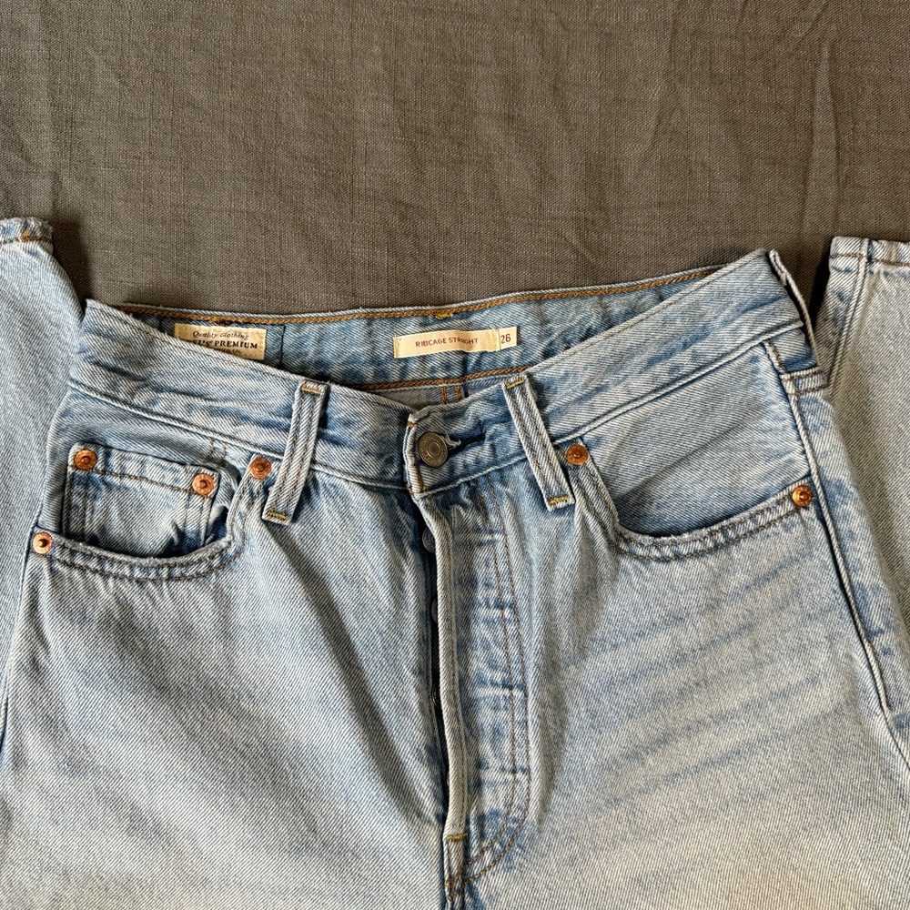 Levi Premium Ribcage Straight - Picture 4 of 7